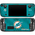 NFL Miami Dolphins Team Jersey Steam Deck Handheld Gaming Computer Skin